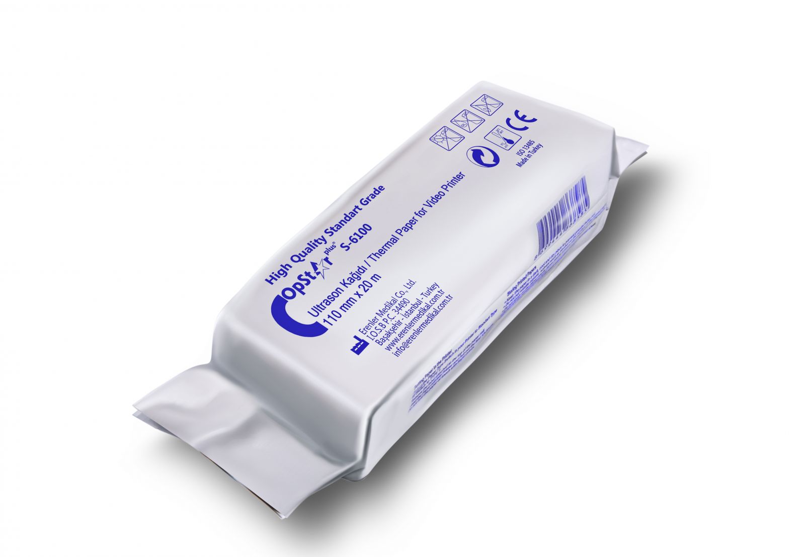 OpStar Plus S-6100 (Type-I)  Ultrason Kağıdı 110mmx20m
